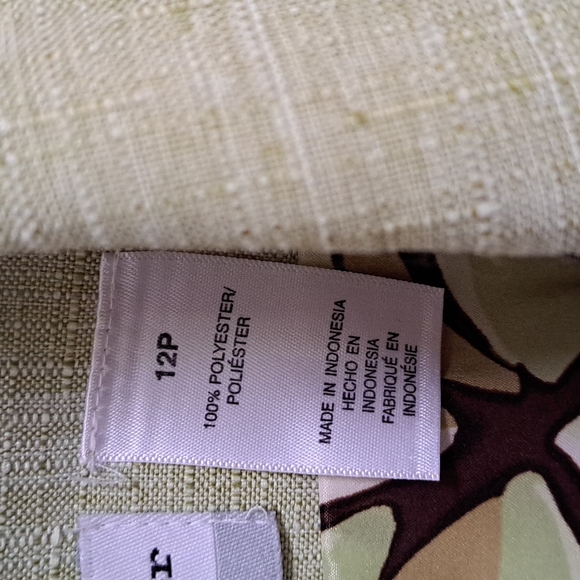 Alfred Dunner Green Lined BlazerJacket. Size 12P NWOT - Picture 6 of 7